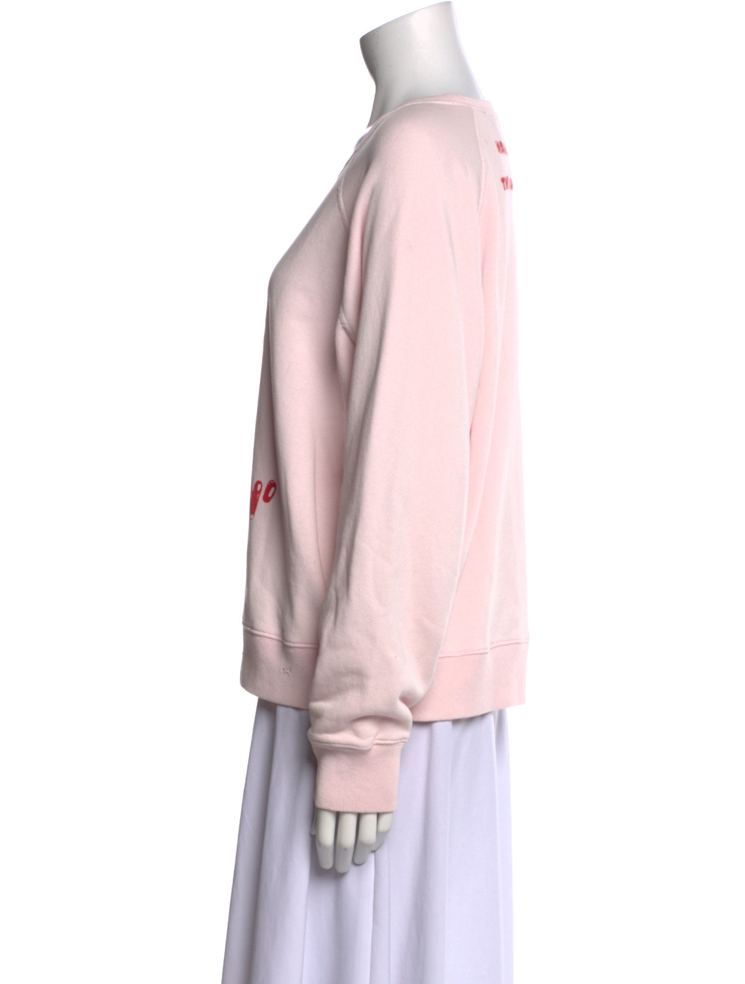 Magda Archer x Marc Jacobs Graphic Print Crew Neck Sweatshirt