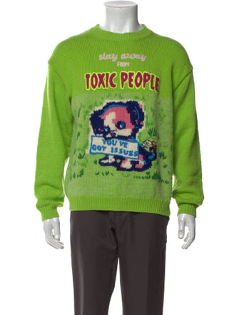 Magda Archer x Marc Jacobs Wool Printed Pullover