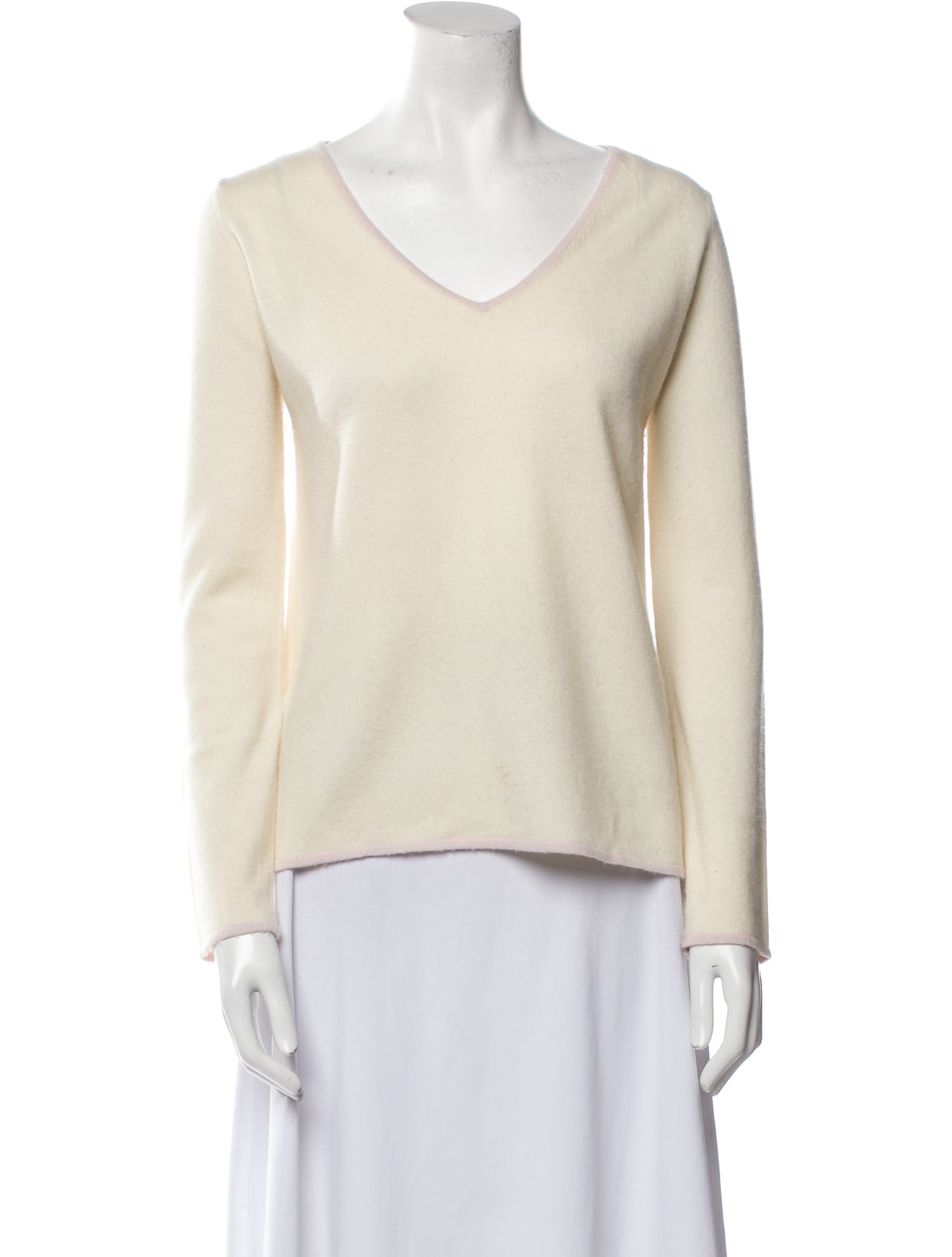 Max & Moi Merino Wool V-Neck Sweater