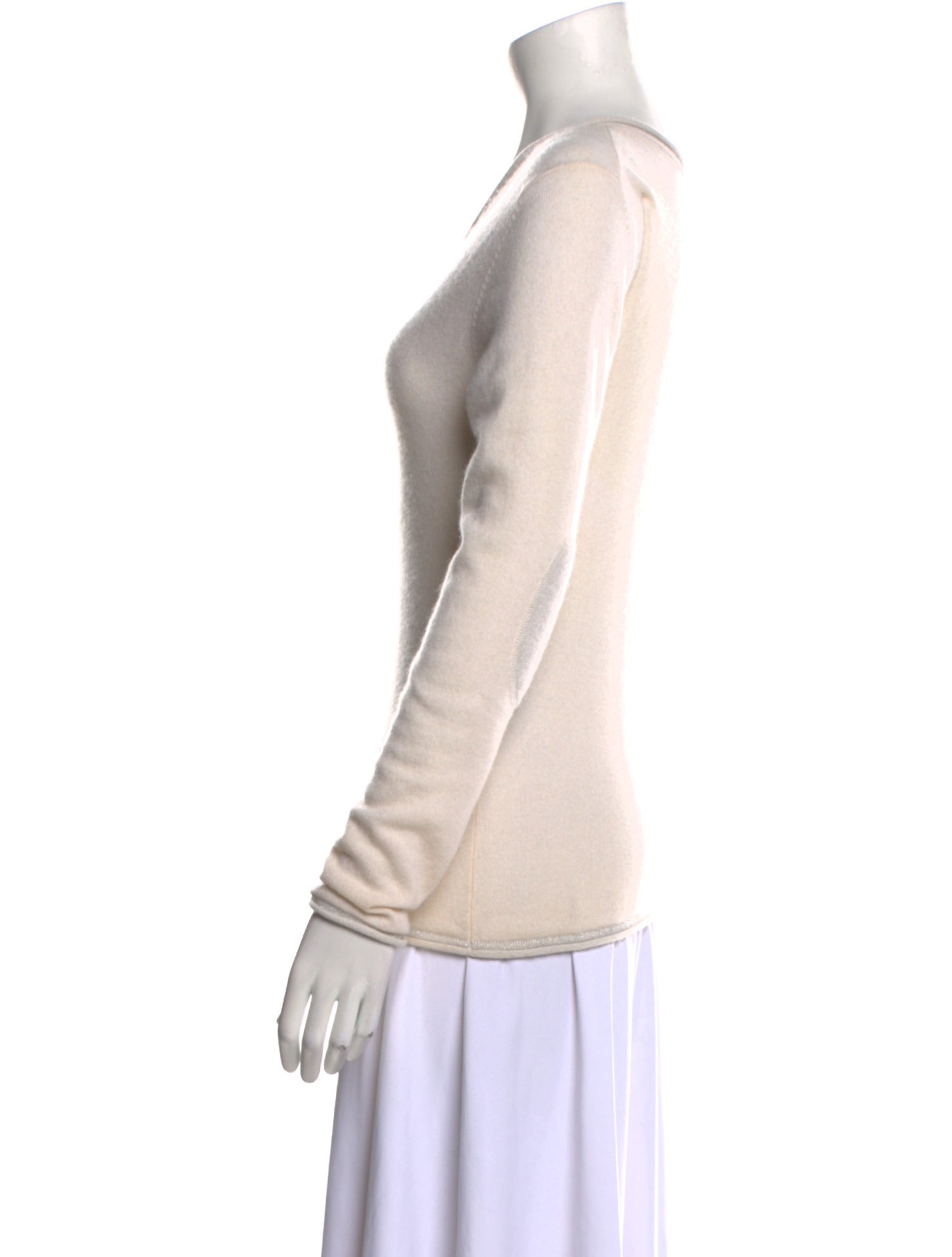 Max & Moi Cashmere V-Neck Sweater