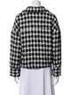 Max & Moi Wool Plaid Print Evening Jacket