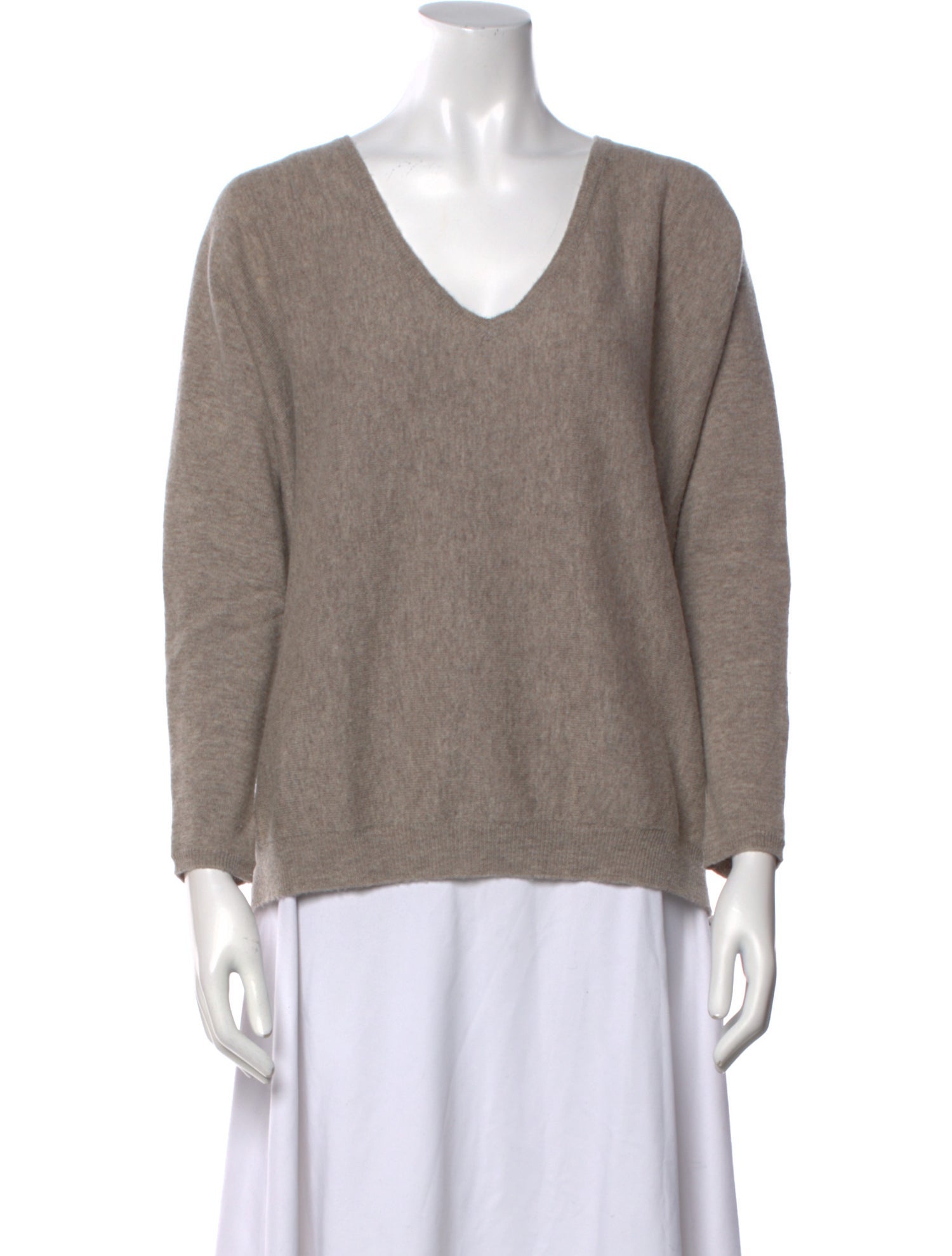 Max & Moi Merino Wool V-Neck Sweater