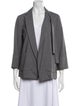 Max & Moi Virgin Wool Striped Blazer