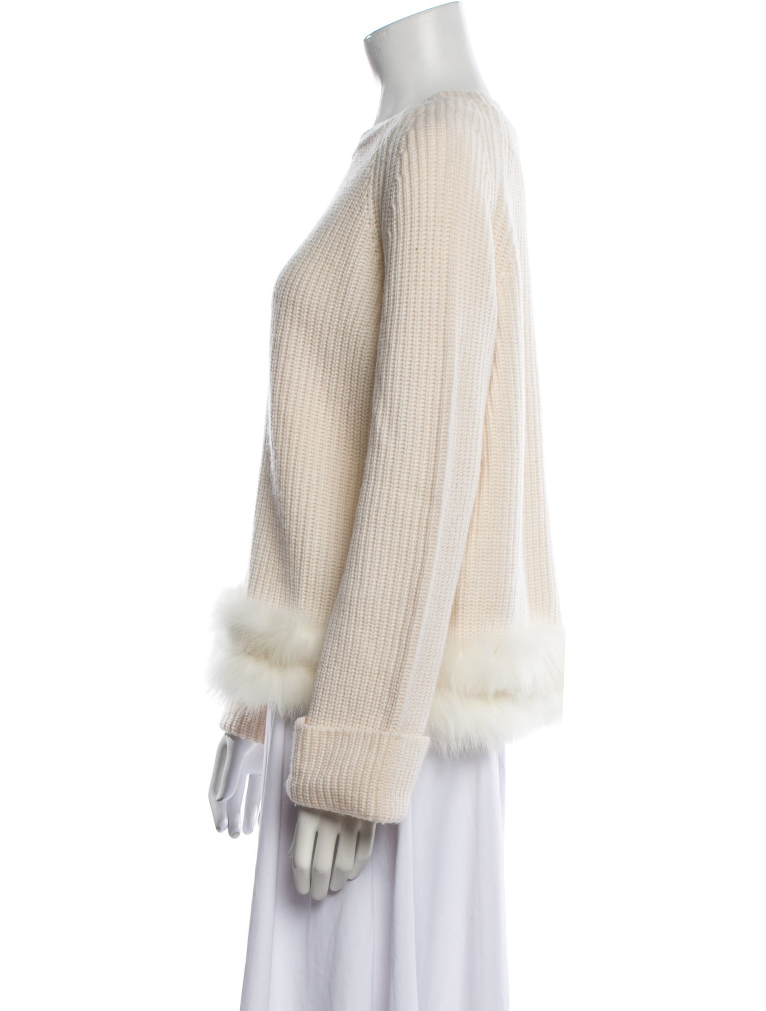 Max & Moi Merino Wool Bateau Neckline Sweater