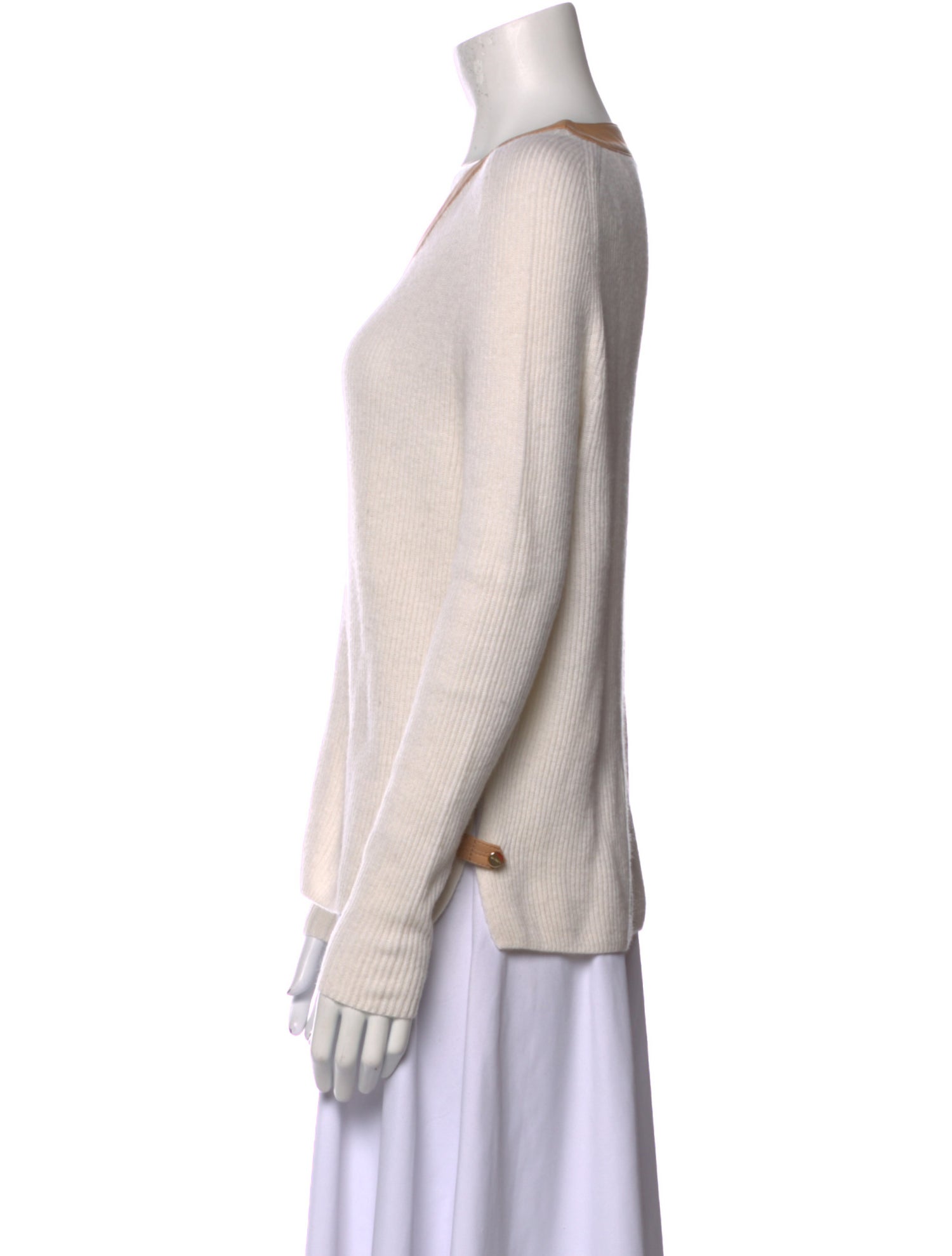Max & Moi Merino Wool V-Neck Sweater