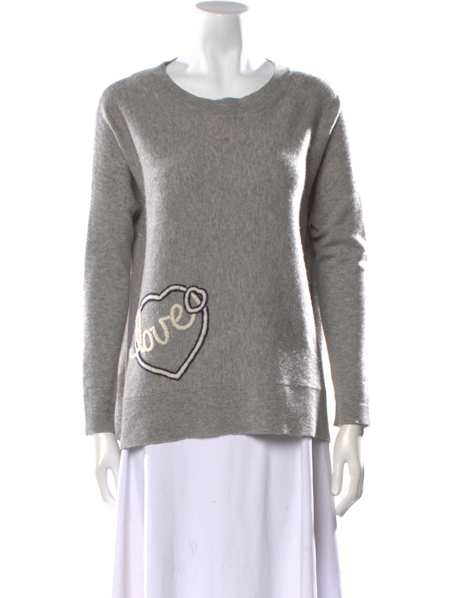 Max & Moi Cashmere Scoop Neck Sweater