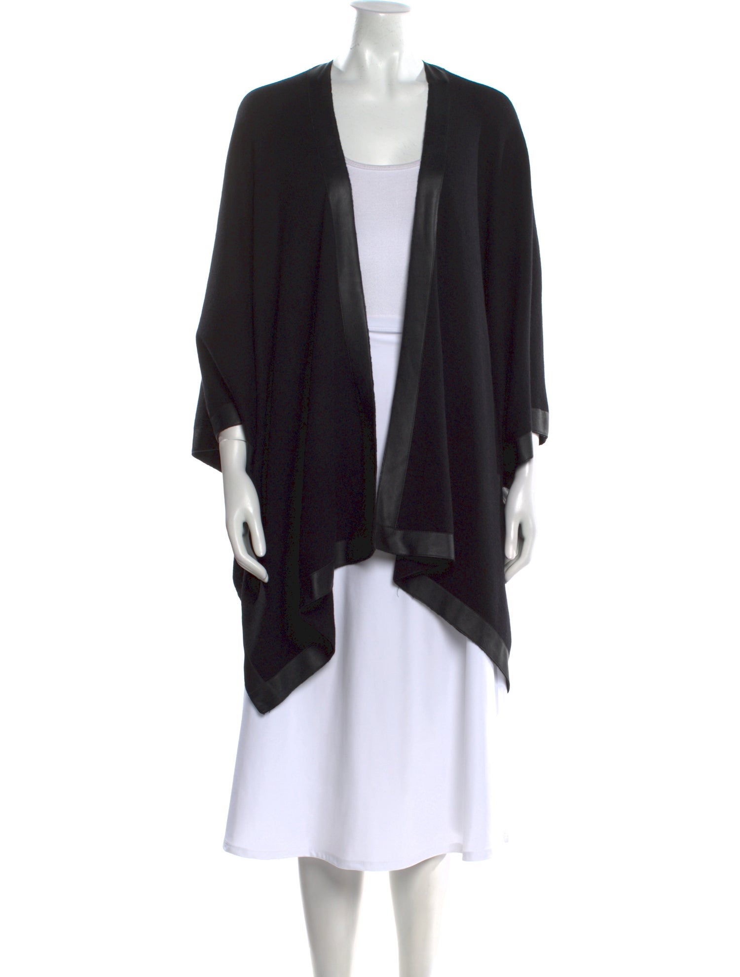 Max & Moi Merino Wool Open Front Sweater