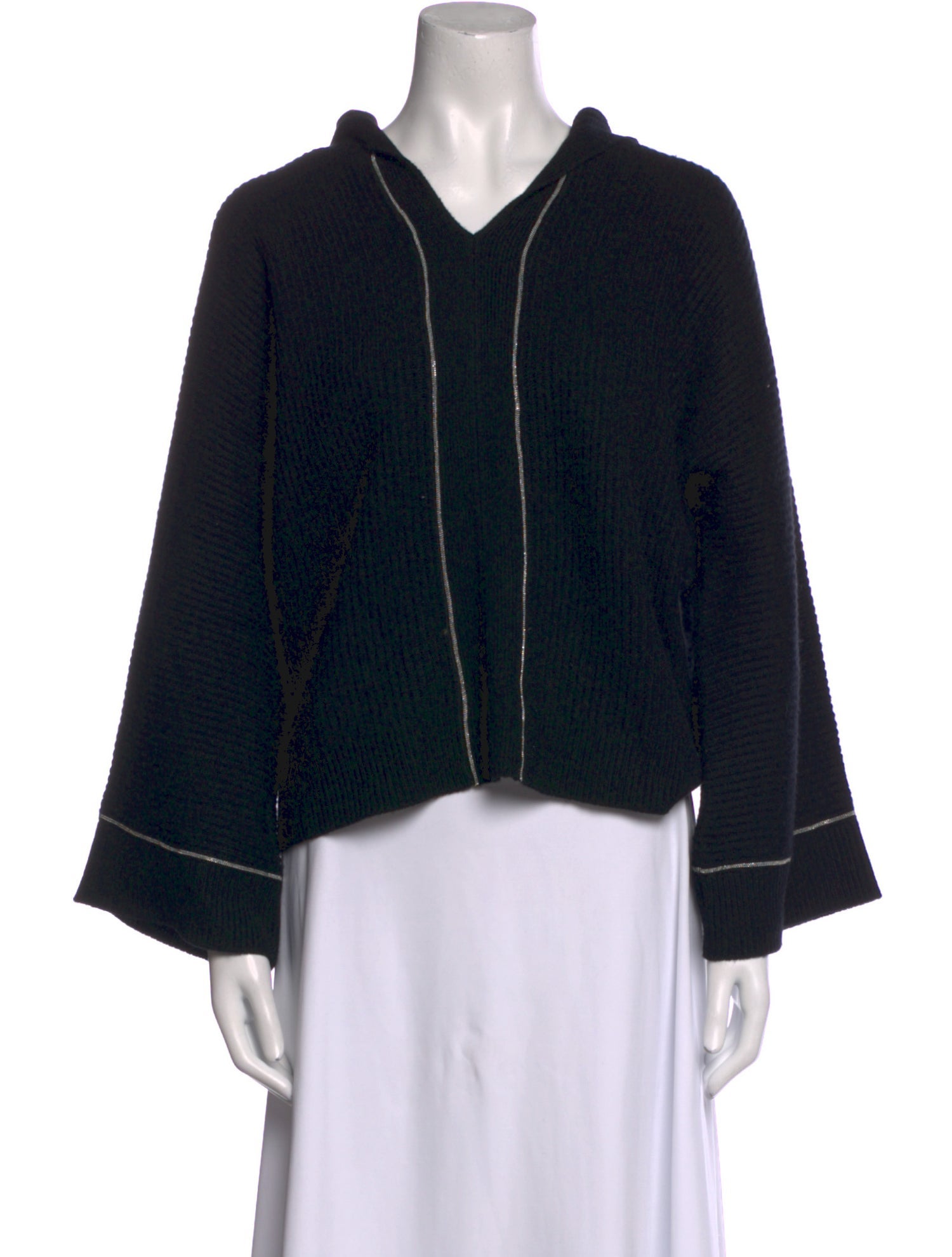 Max & Moi Merino Wool V-Neck Sweater