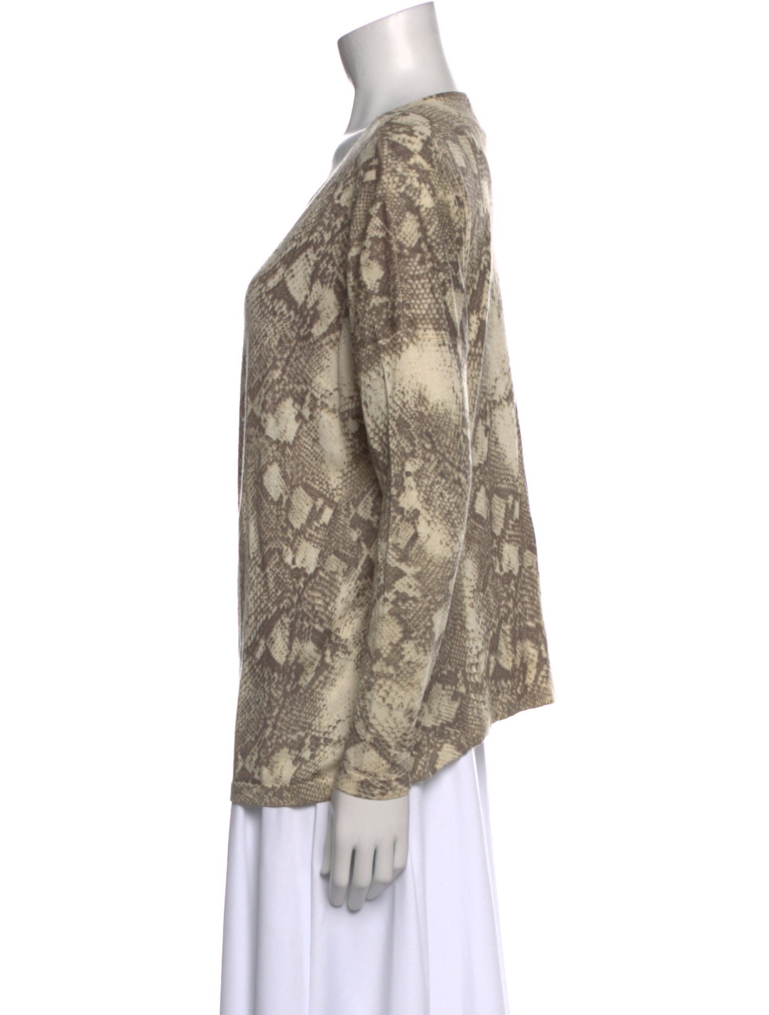 Max & Moi Silk Printed Sweater