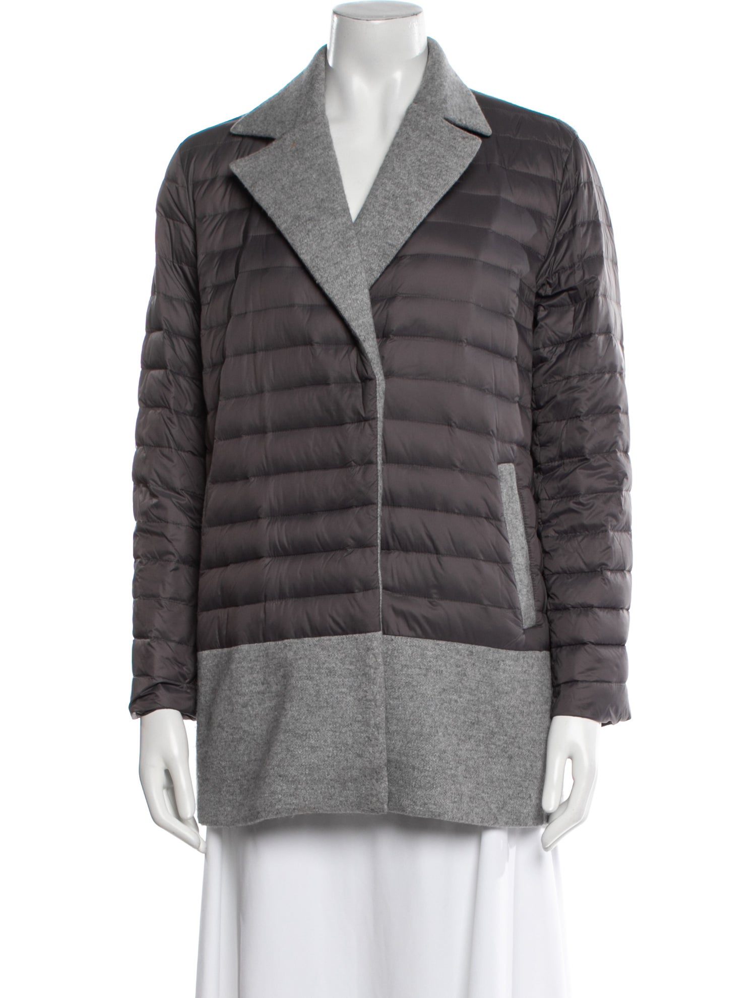 Max & Moi Nylon Striped Blazer