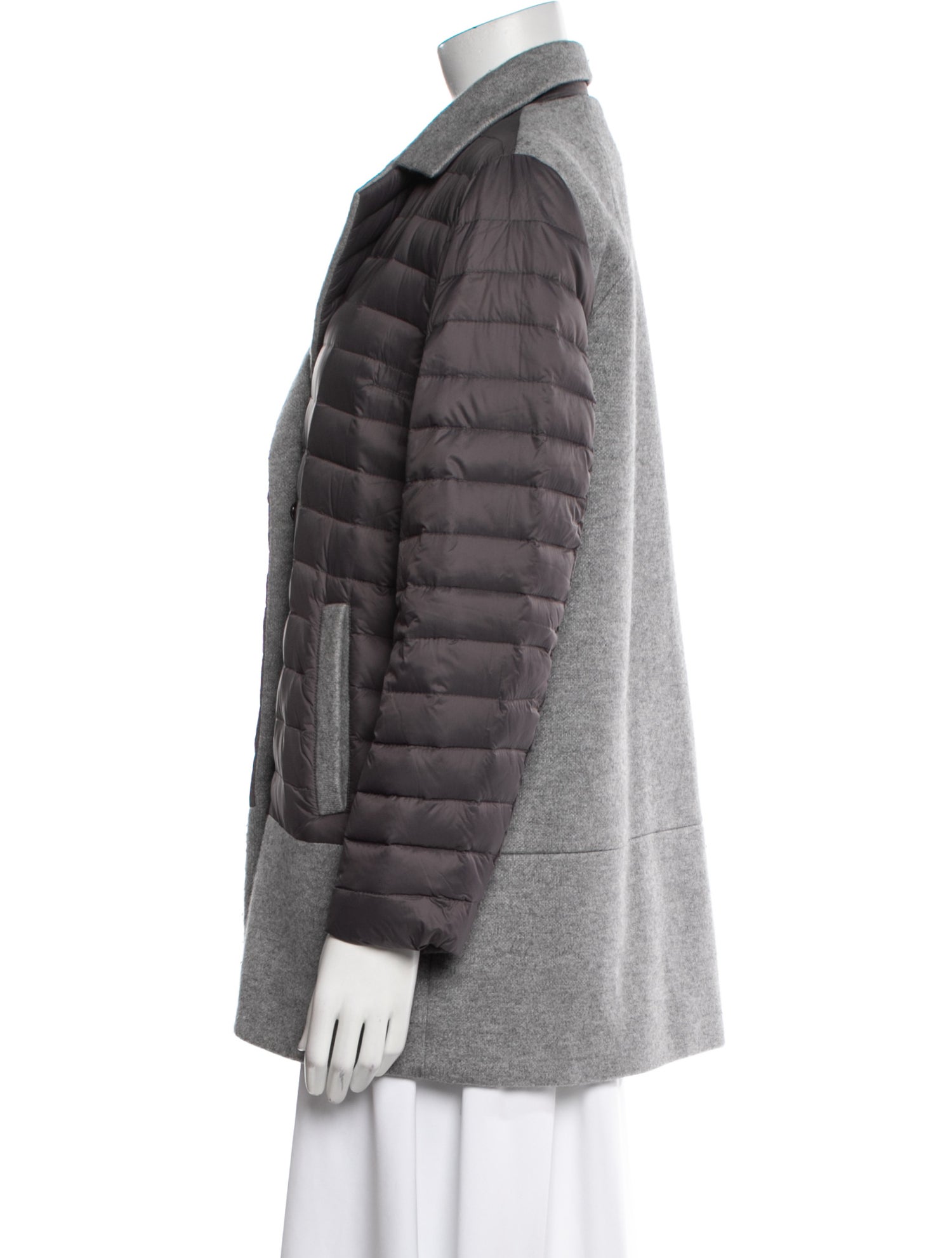 Max & Moi Nylon Striped Blazer