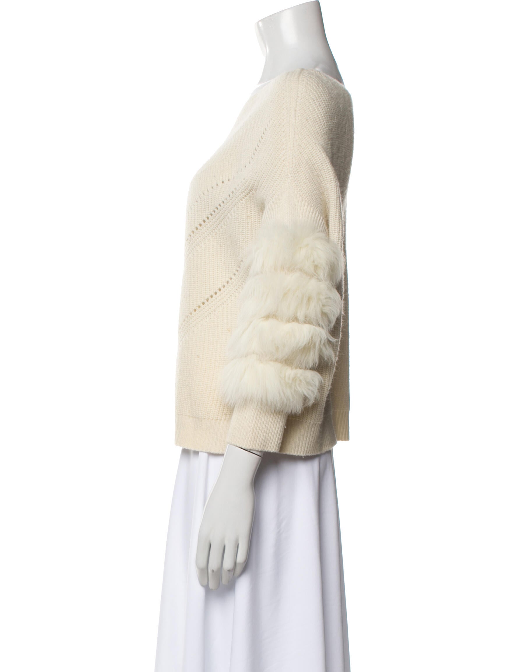 Max & Moi Merino Wool Scoop Neck Sweater