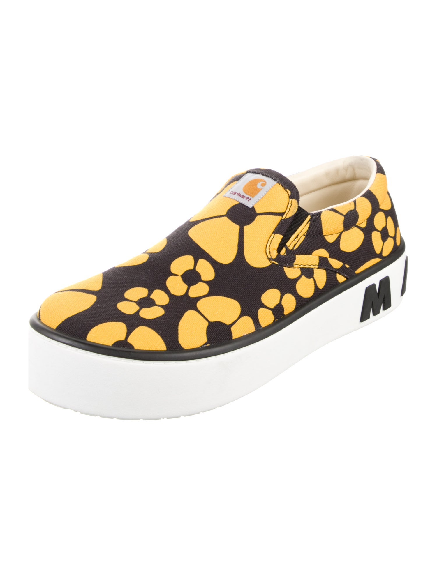 Marni x Carhartt Canvas Printed Sneakers