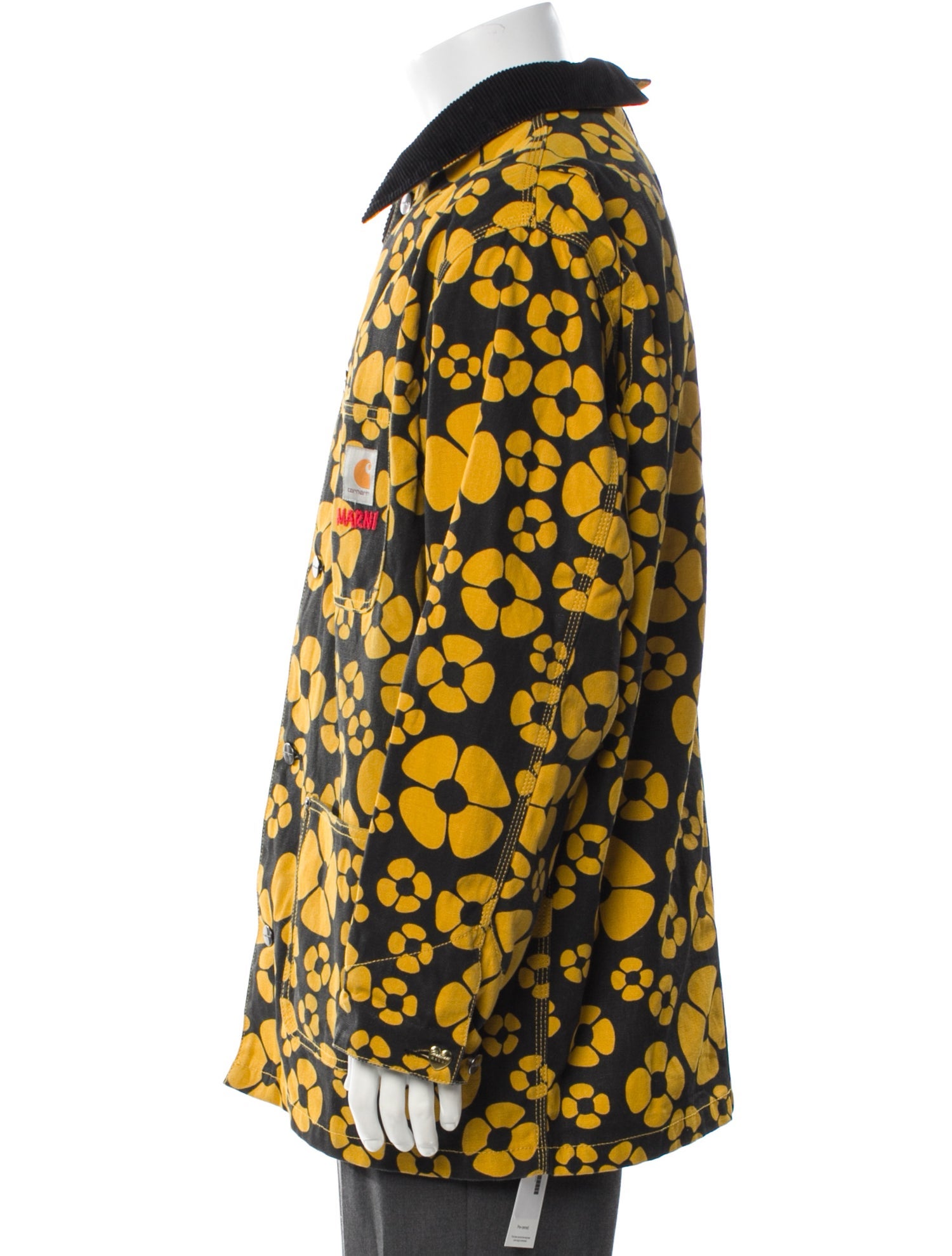 Marni x Carhartt Animal Print Trucker Jacket