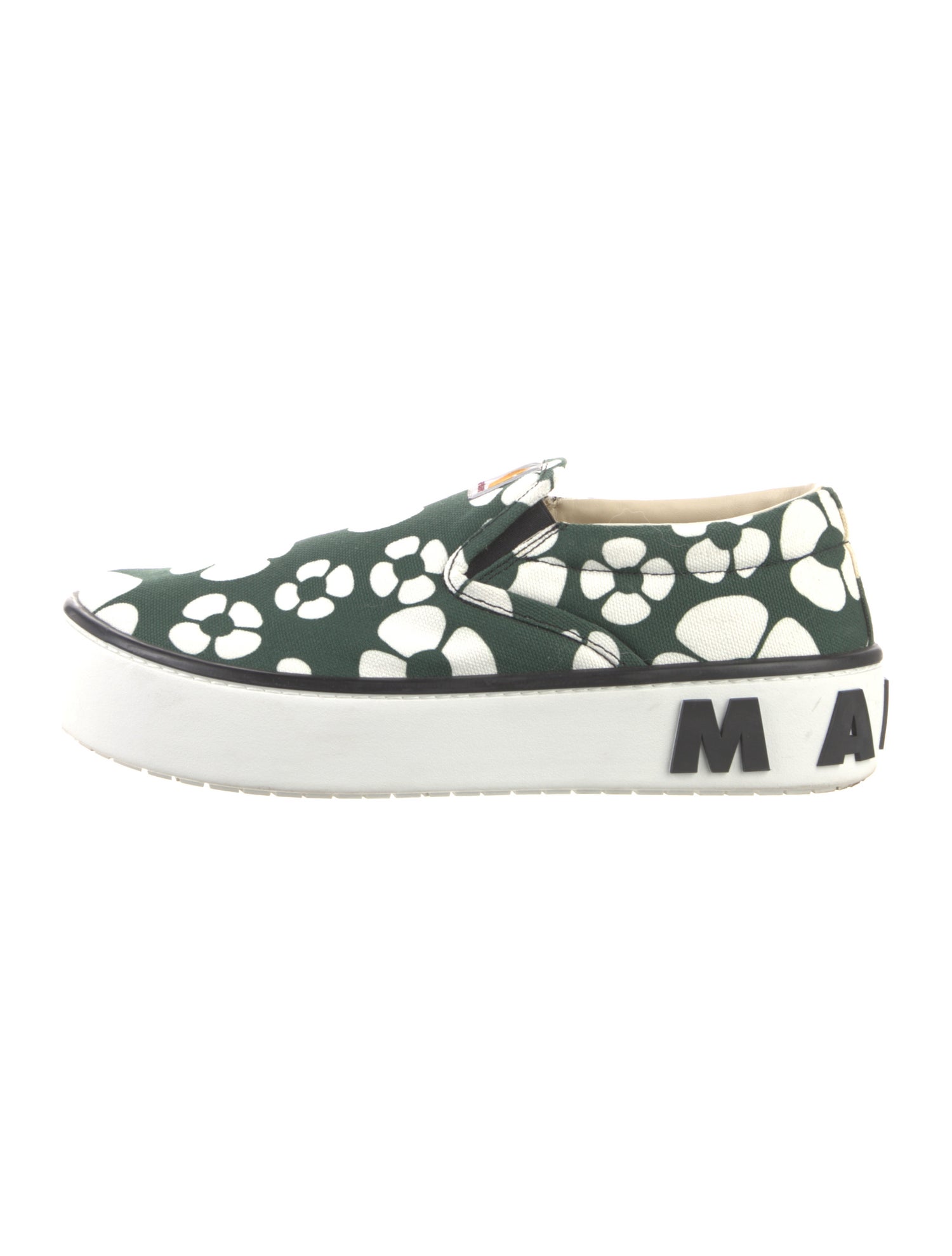 Marni x Carhartt Canvas Printed Sneakers