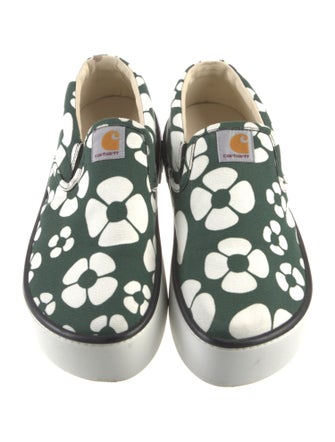 Marni x Carhartt Canvas Printed Sneakers