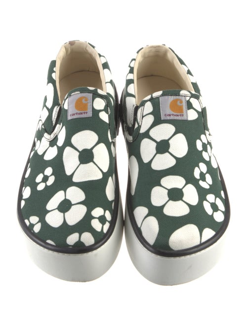 Marni x Carhartt Canvas Printed Sneakers