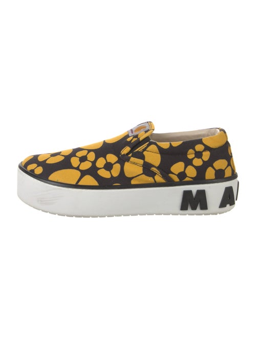 Marni x Carhartt Canvas Printed Sneakers