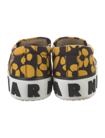 Marni x Carhartt Canvas Printed Sneakers