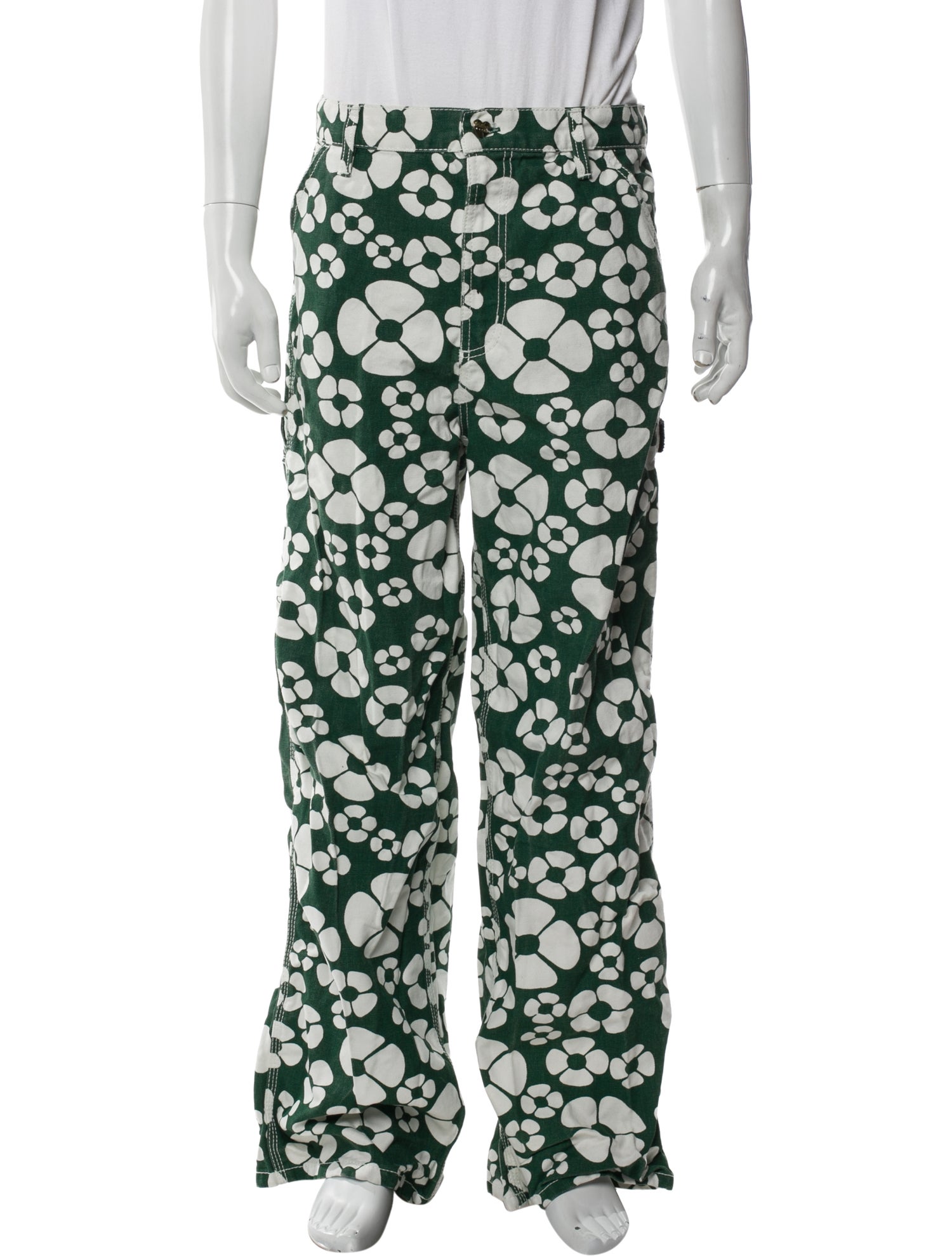 Marni x Carhartt Floral Print Pants
