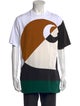 Marni x Carhartt Colorblock Pattern Crew Neck T-Shirt