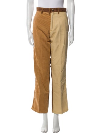 Marni x Carhartt Colorblock Pattern Straight Leg Pants