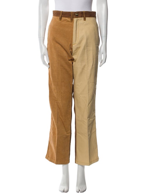 Marni x Carhartt Colorblock Pattern Straight Leg Pants