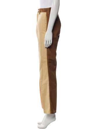 Marni x Carhartt Colorblock Pattern Straight Leg Pants