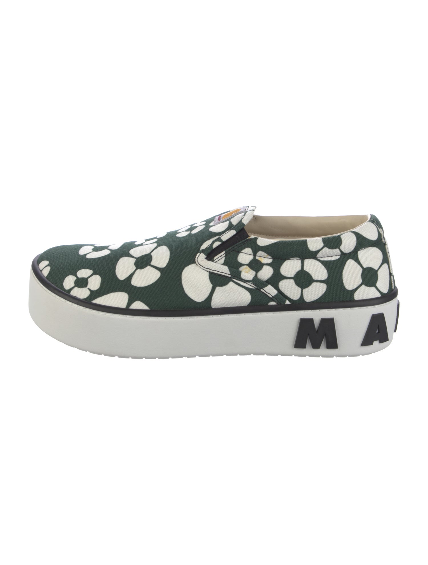 Marni x Carhartt Canvas Printed Sneakers