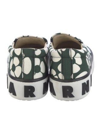 Marni x Carhartt Canvas Printed Sneakers
