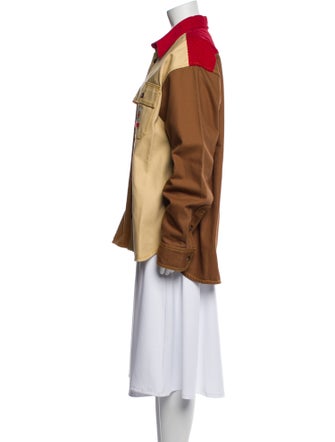 Marni x Carhartt Colorblock Pattern Utility Jacket