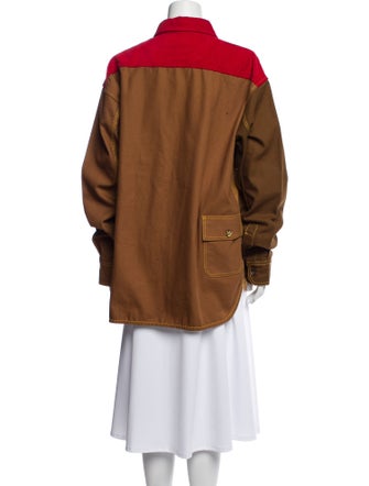 Marni x Carhartt Colorblock Pattern Utility Jacket