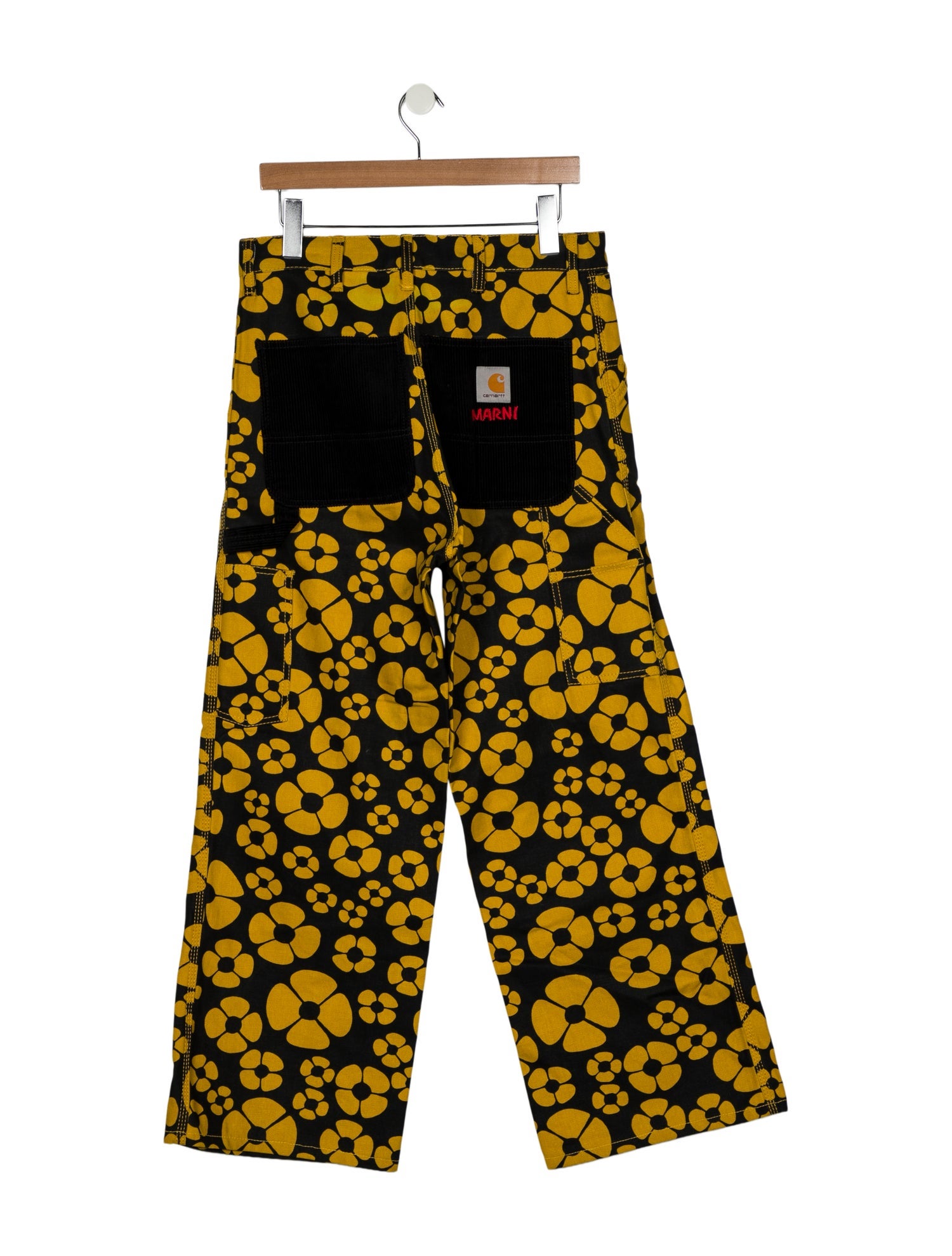 Marni x Carhartt High-Rise Wide Leg Jeans