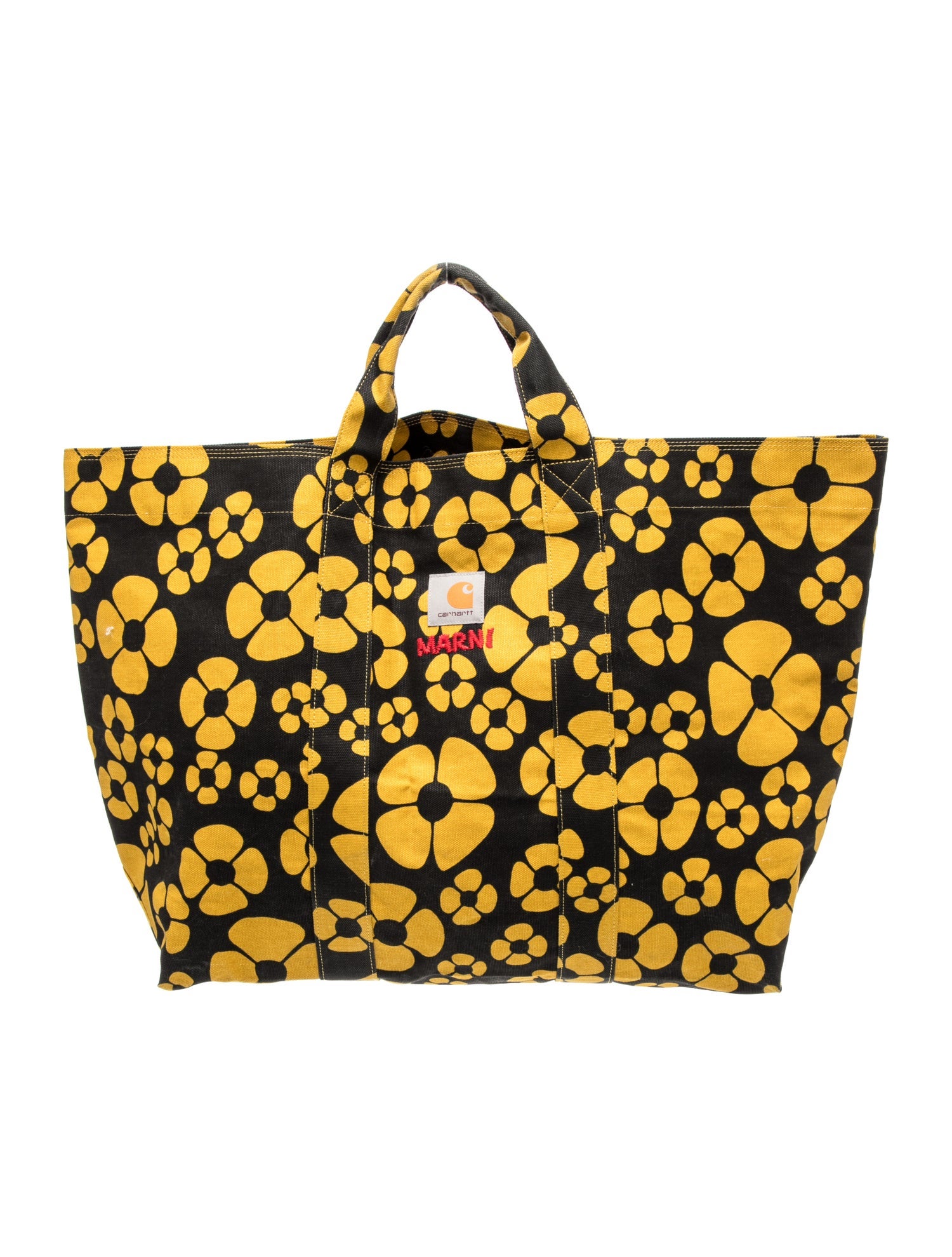 Marni x Carhartt Canvas Tote - Black Totes, Handbags - WMAMT20292