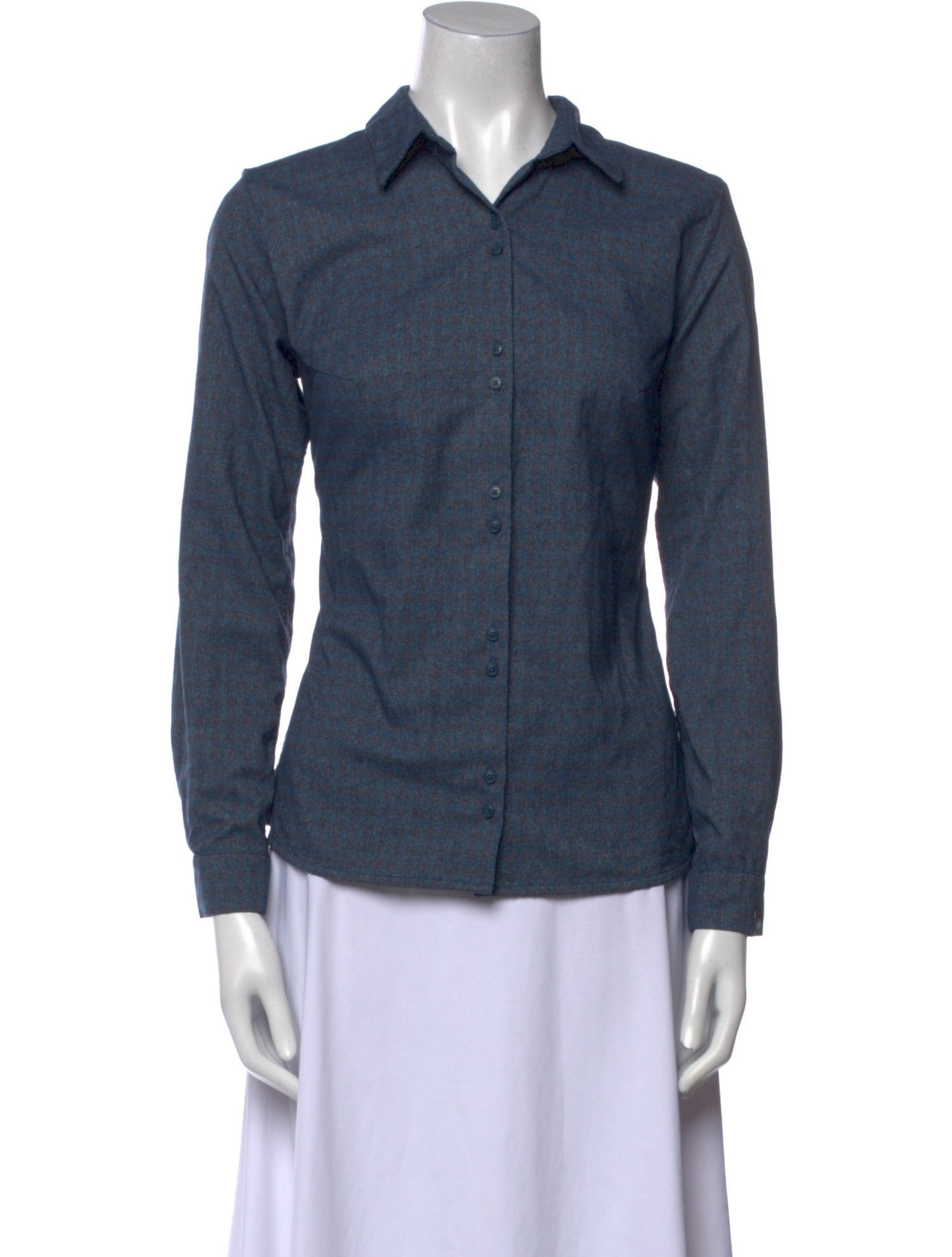 Mammut Long Sleeve Button-Up Top