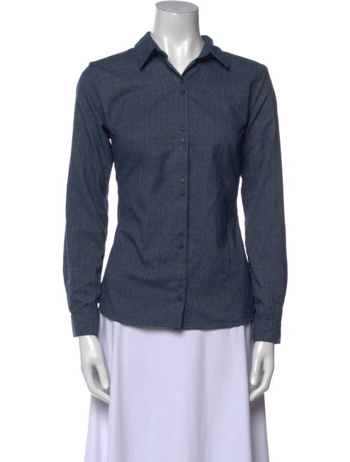 Mammut Long Sleeve Button-Up Top