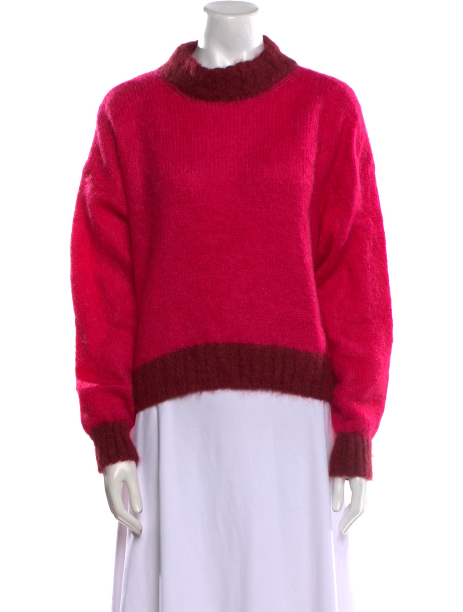 American Vintage Mohair Mock Neck Sweater