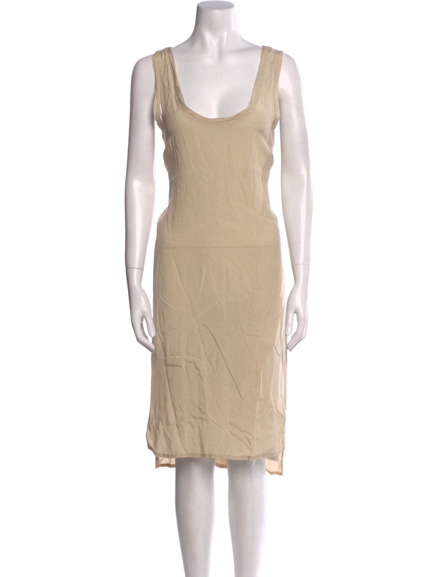 American Vintage Scoop Neck Midi Length Dress