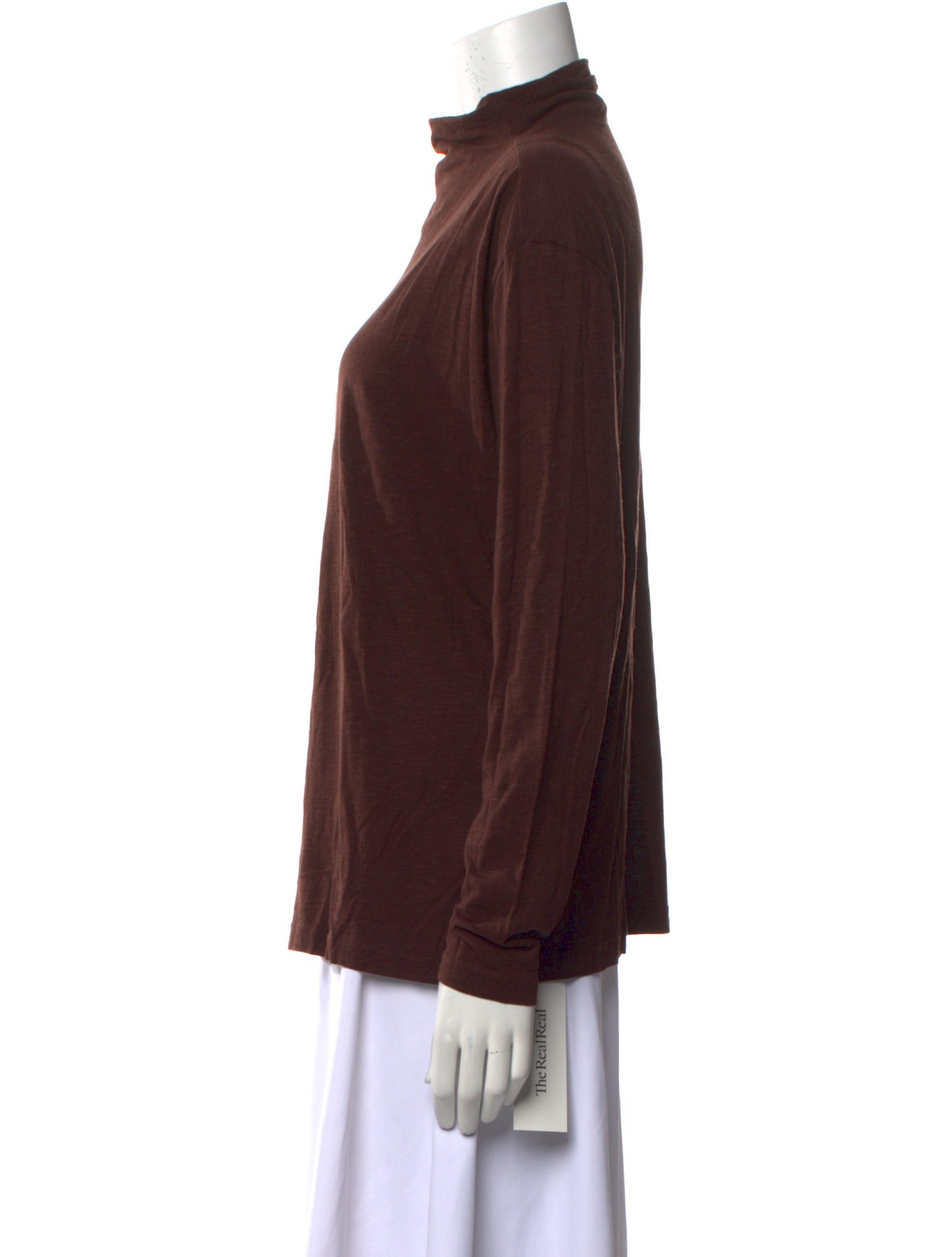 American Vintage Mock Neck Long Sleeve Sweatshirt