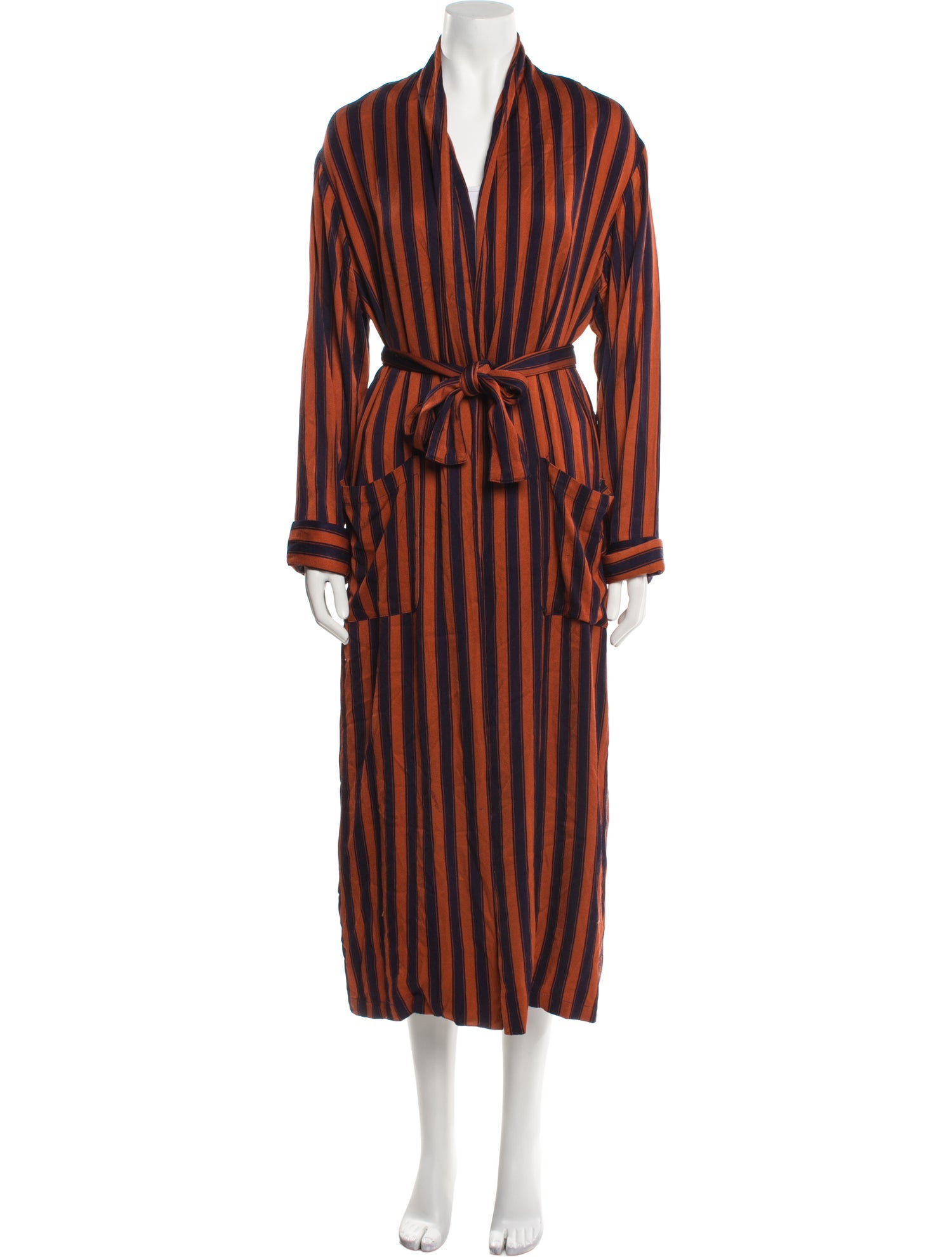 American Vintage Striped Robe