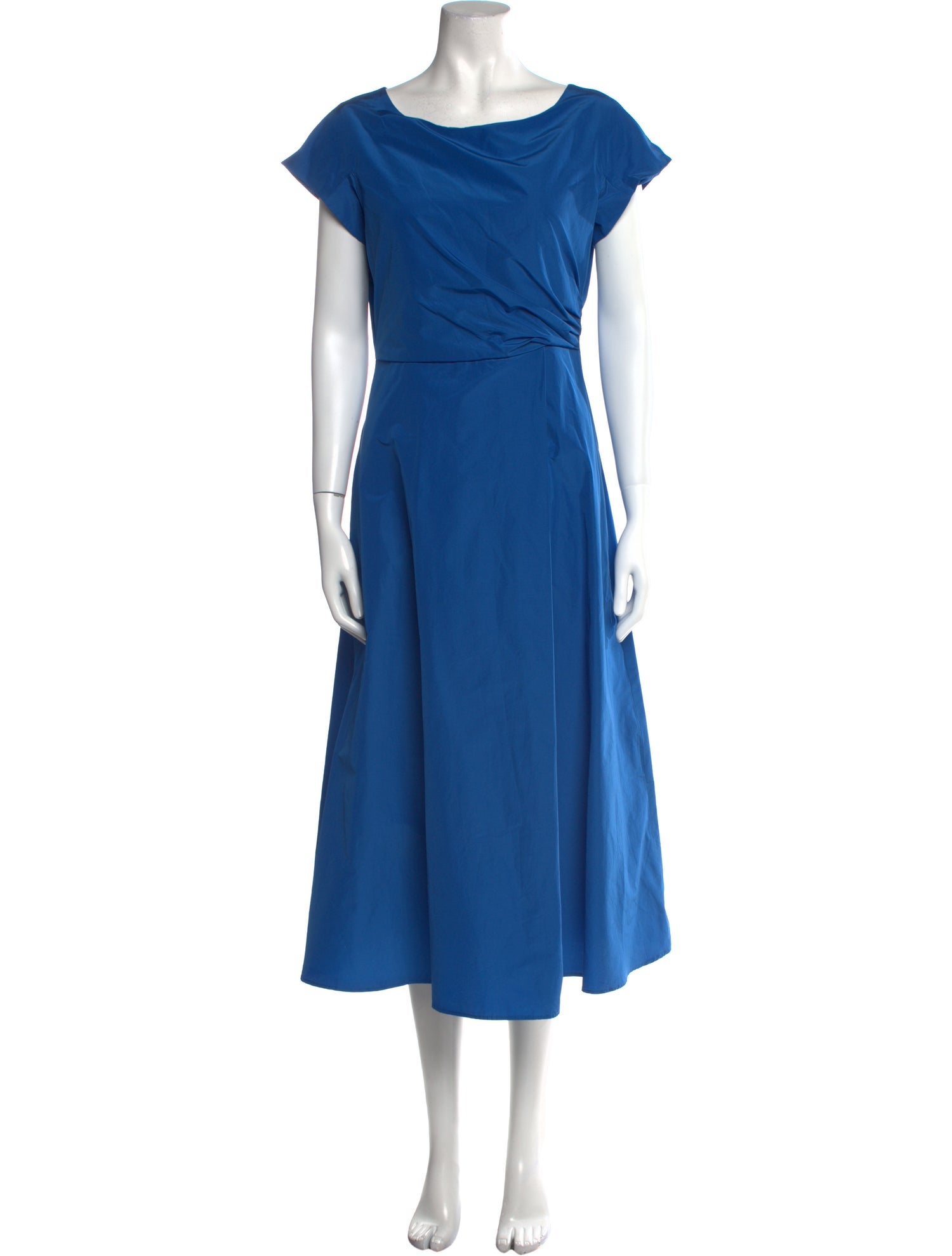 Marea Maxi Dress | Ivory/Blue main image 1