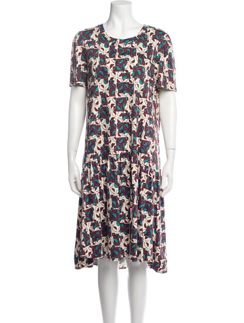 Weekend Max Mara Printed Knee-Length Dress