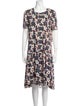 Weekend Max Mara Printed Knee-Length Dress