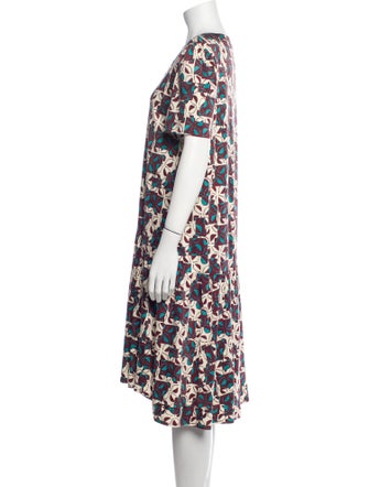 Weekend Max Mara Printed Knee-Length Dress