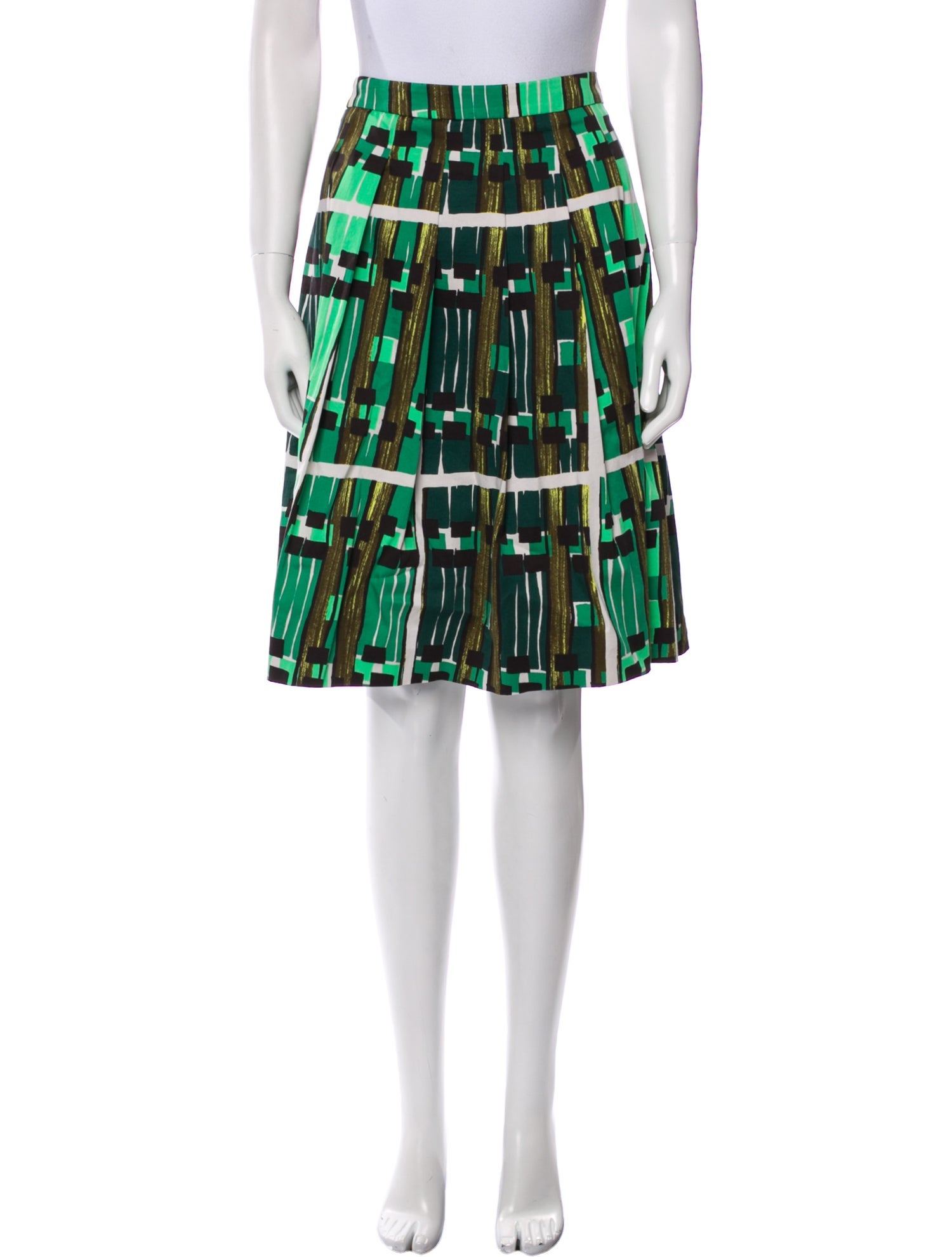 Weekend Max Mara Printed Knee-Length Skirt