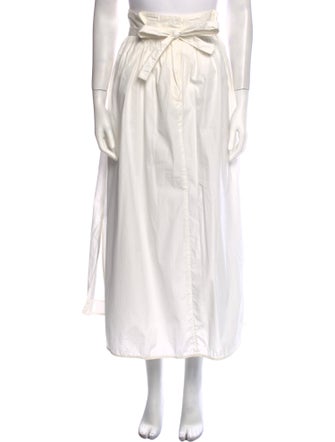 Weekend Max Mara Pleated Accents Midi Length Skirt