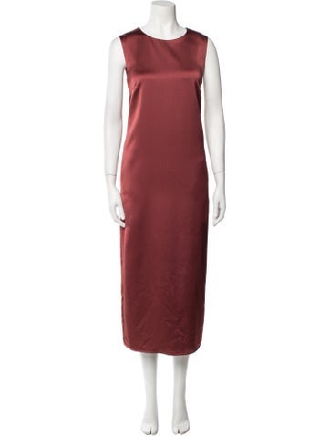 Weekend Max Mara Dresses Crew Neck Long Dress M