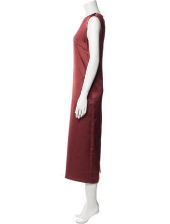 Weekend Max Mara Crew Neck Long Dress