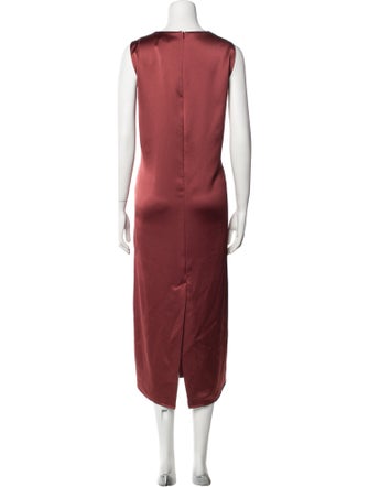 Weekend Max Mara Crew Neck Long Dress