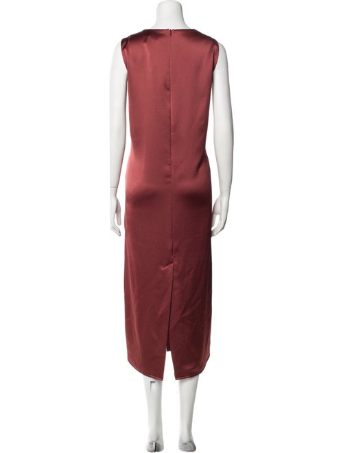 Weekend Max Mara Crew Neck Long Dress